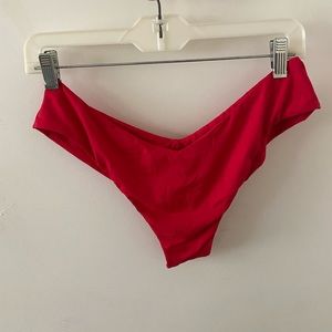 Billabong Red Bikini Bottoms